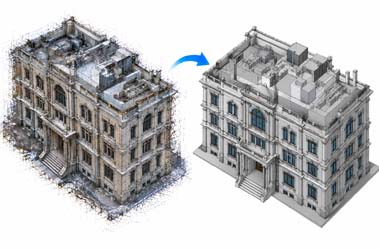 Scan to Revit Conversion